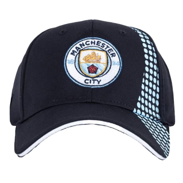 Manchester City FC Womens UCL Cap in Jet Black Jet Black Female One Size