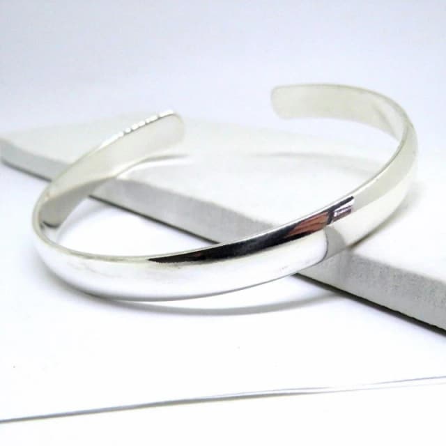 Aye Do Gifts Mens Silver Bangle 7091-NP Silver male One Size