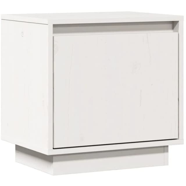 VIDAXL Bedside Cabinet White 40x30x40cm Solid Wood Pine Vidaxl 8720286840047