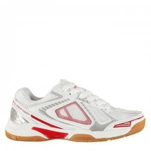Slazenger Indoor Trainers Juniors - White/Red