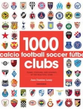 1000 Football Clubs by Jean Damien Lesay Book