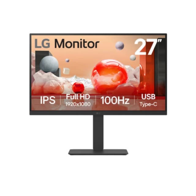 LG 27BA650 27 IPS Full HD 100Hz USB-C Monitor 27BA650-B.AEK Black