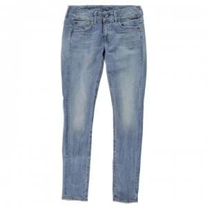 G Star Lynn Mid Skinny Jeans - medium aged ant