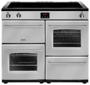 Belling 100EI 100cm Double Oven Electric Cooker - Silver