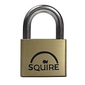Squire LN5 Lion Padlock - Brass 50mm