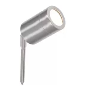 Pacific Lifestyle Metal Directional Ground Spike Light - Brushed Steel