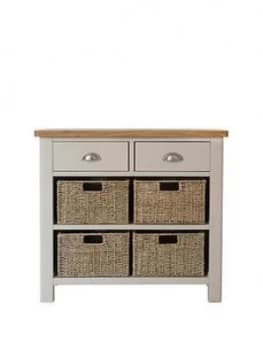 K-Interiors Fontana 2 Drawer, 4 Basket Sideboard
