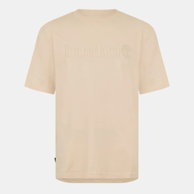 Timberland - Hampthon Short Sleeve T-Shirt for Men in Beige, Man, Beige, Size: S