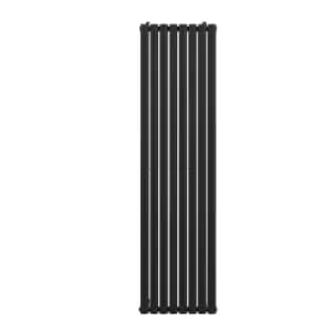 VURTU2 Vertical Double Panel Radiator 1800mm x 480mm - Black