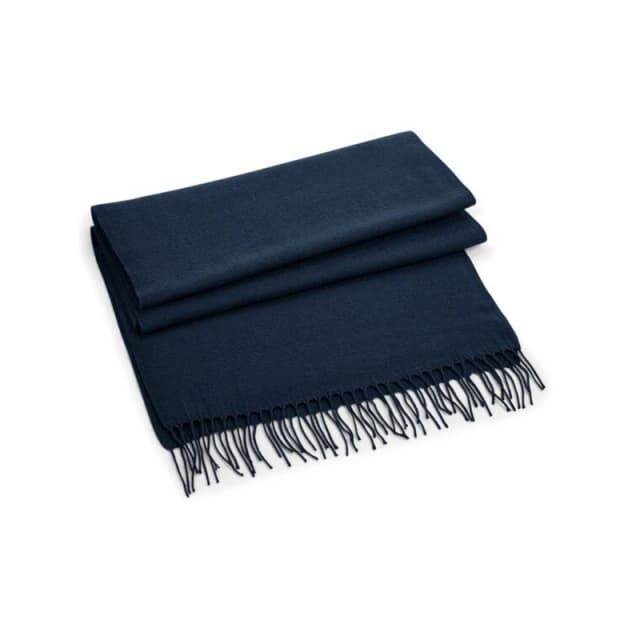Beechfield Beechfield Men Classic Woven Scarf in Navy Navy One Size Male 5063425315321