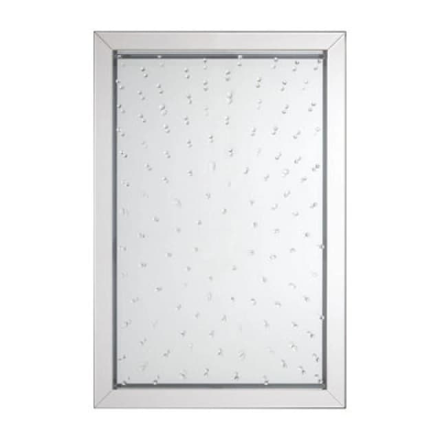 Premier Housewares Rivulet Splash Effect Wall Mirror Silver