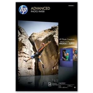 HP Q8697A Advanced Glossy Photo Paper A3 250gsm 20 sheets
