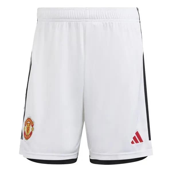adidas Manchester United Home Shorts 2023 2024 Adults M White 37645101390