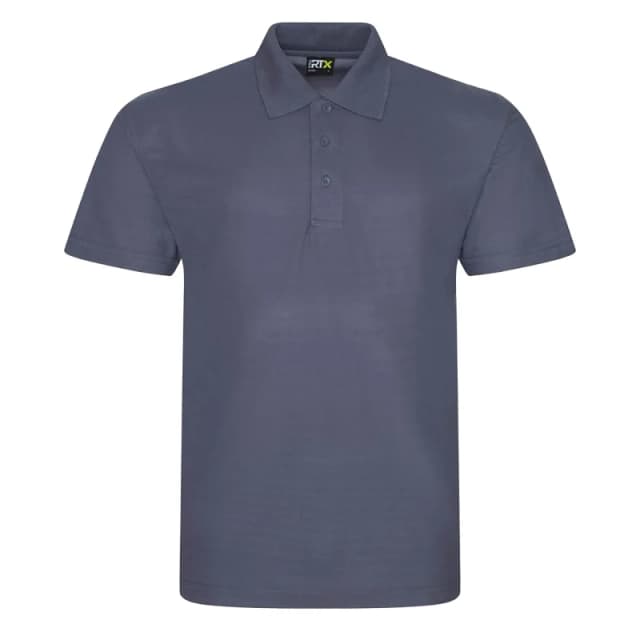 PRORTX PRORTX Men Pro Pique Polo Shirt in Light Grey Size: X-Small Light Grey XS Male 5059000113376