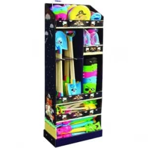 Pirate Beach Toy Display Unit (Toys not included)