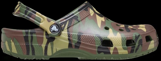 Crocs Classic Camouflage Clogs camouflage Men 39/40 (5.5 to 6.5)