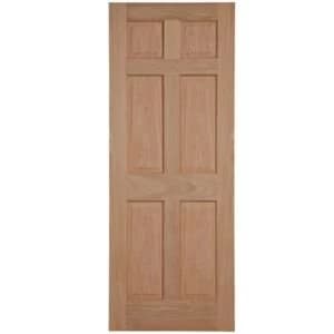 6 Panel Oak veneer Internal Fire Door H1981mm W762mm