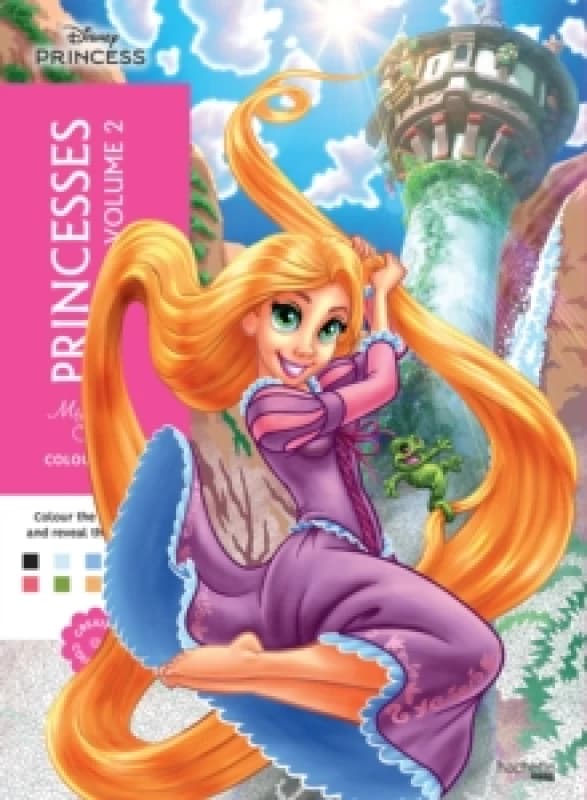 Mystery Colouring - Princesses Vol. 2 : Reveal iconic Disney characters with colour by number Paperback / softback