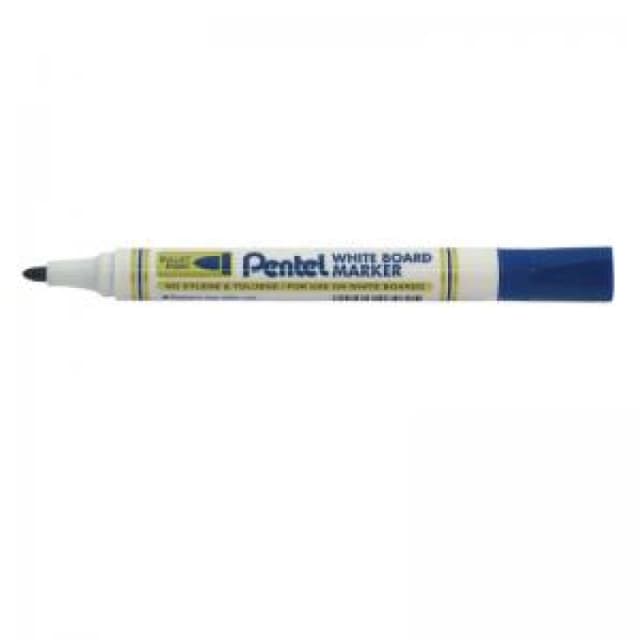 Pentel Everyday Drywipe Marker Bullet Tip Blue - 12 Pack (MW85-CE)