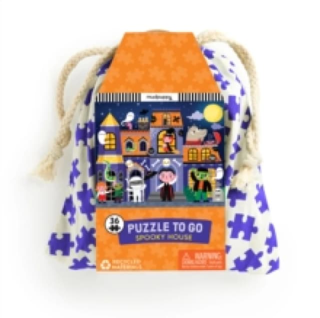 Spooky House 36 Piece Puzzle to Go Jigsaw
