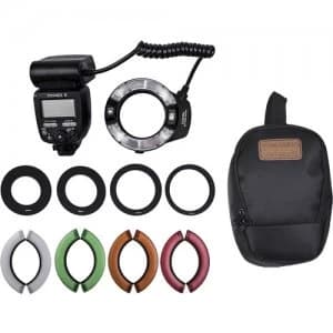 Yongnuo YN-14EXII-C TTL Macro Ring Flash Kit for Canon Cameras