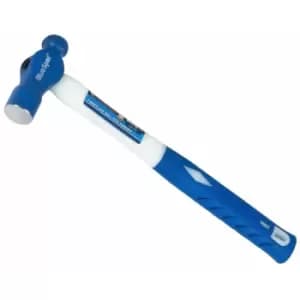 24oz Ball Pein Hammer Fibreglass Rubber Grip Handel Hardened Steel Head - Bluespot