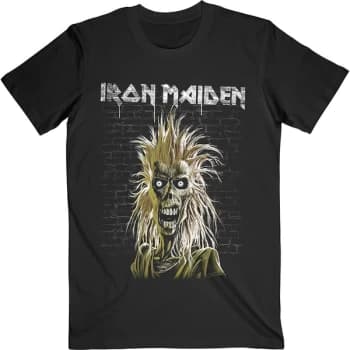 Iron Maiden - Eddie 40th Anniversary Unisex Large T-Shirt - Black