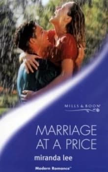 Marriage at a Price by Miranda Lee Book