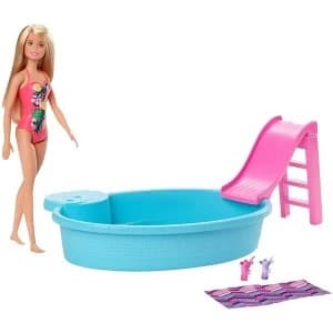 Barbie Doll and Pool Playset