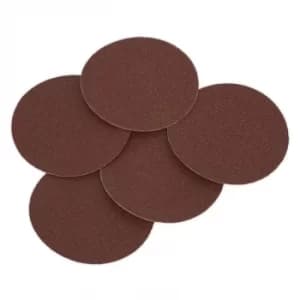 Sanding Disc 125MM 80 Grit Adhesive Backed Pack of 5