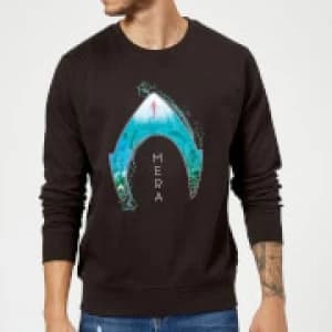 Aquaman Mera Logo Sweatshirt - Black