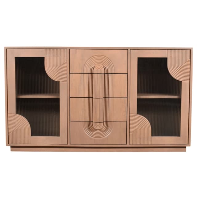 Indian Hub Indus Solid Wooden Extra Large Sideboard