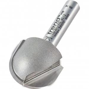 Trend Radius Router Cutter 20mm 18mm 1/4"