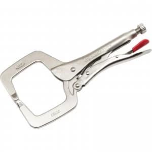 Crescent Locking C Clamp With Regular Tips 280mm