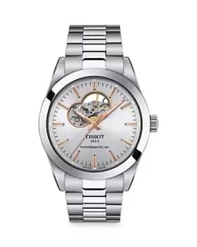 Tissot Gentleman Powermatic 80 Open Heart Watch 40mm