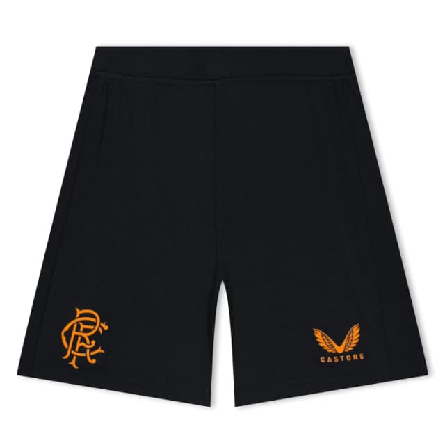 Castore Rangers Match Day Training Shorts Infants - Black 2 - 3 Years