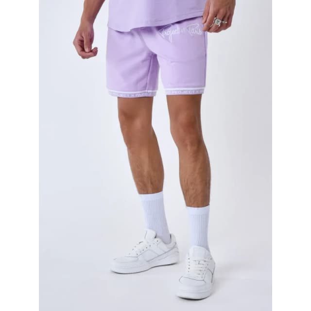 Project X Paris Embroidered logo shorts Project X Paris Violet Male M