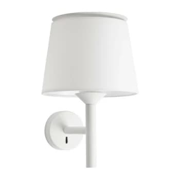Faro SAVOY - Wall Light with Shade White, E27