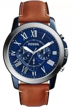 Mens Fossil Grant Chronograph Watch FS5151