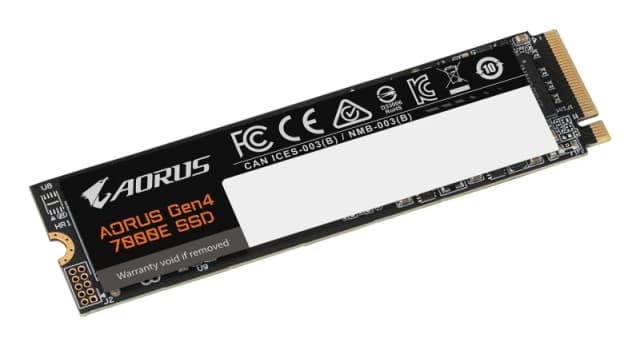 Gigabyte Gigabyte AORUS Gen4 7000E 1TB M.2 PCI Express 4.0 NVMe 3D TLC NAND AG470E1TB