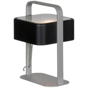 Quadro Cylindrical Table Lamp Aluminum