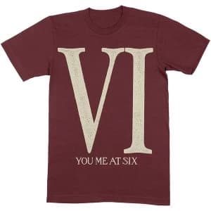 You Me At Six - Roman VI Unisex Large T-Shirt - Red