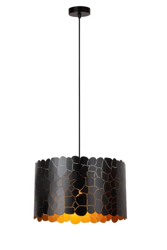 Netlighting Almelo Pendant light Ø40cm 1xE27 Black Unisex