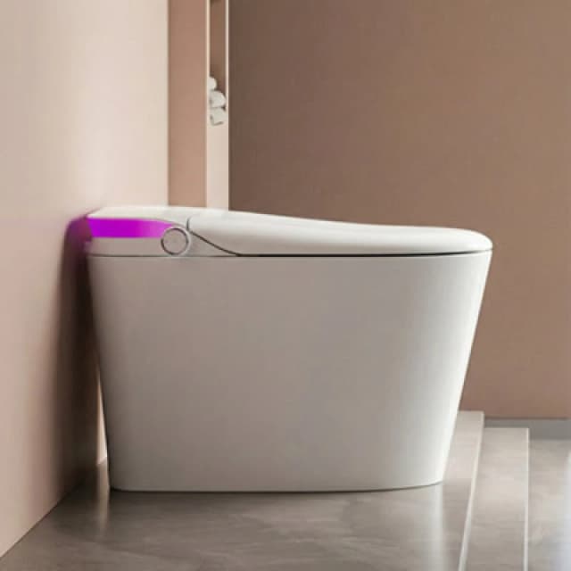 Ener-J Ener J Hygienepro Smart Toilet With Inner Tank Voice Control Heated Seat Bidet White