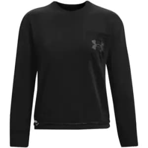 Under Armour Armour Rival Fleece Crew Sweater Womens - Black