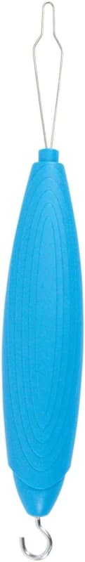 Aidapt Plastic Button Hook Zipper Blue Blue
