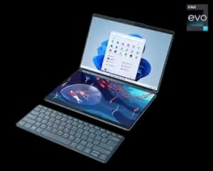 Lenovo Yoga Book 9i 13 (i7-Windows 11 Home-16GB-512GB) 13th Generation Intel Core i7-1355U Processor (E-cores up to 3.70 GHz P-cores up to 5.00 GHz)/W