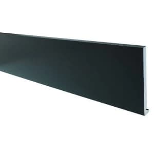 Wickes PVCu Black Fascia Board 18 x 175 x 4000mm