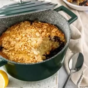 MasterClass Cast Aluminium 24cm Casserole Dish, 4L Dark Green