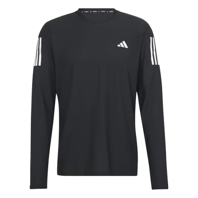 adidas Own The Run Long-Sleeve Top Mens Black male S